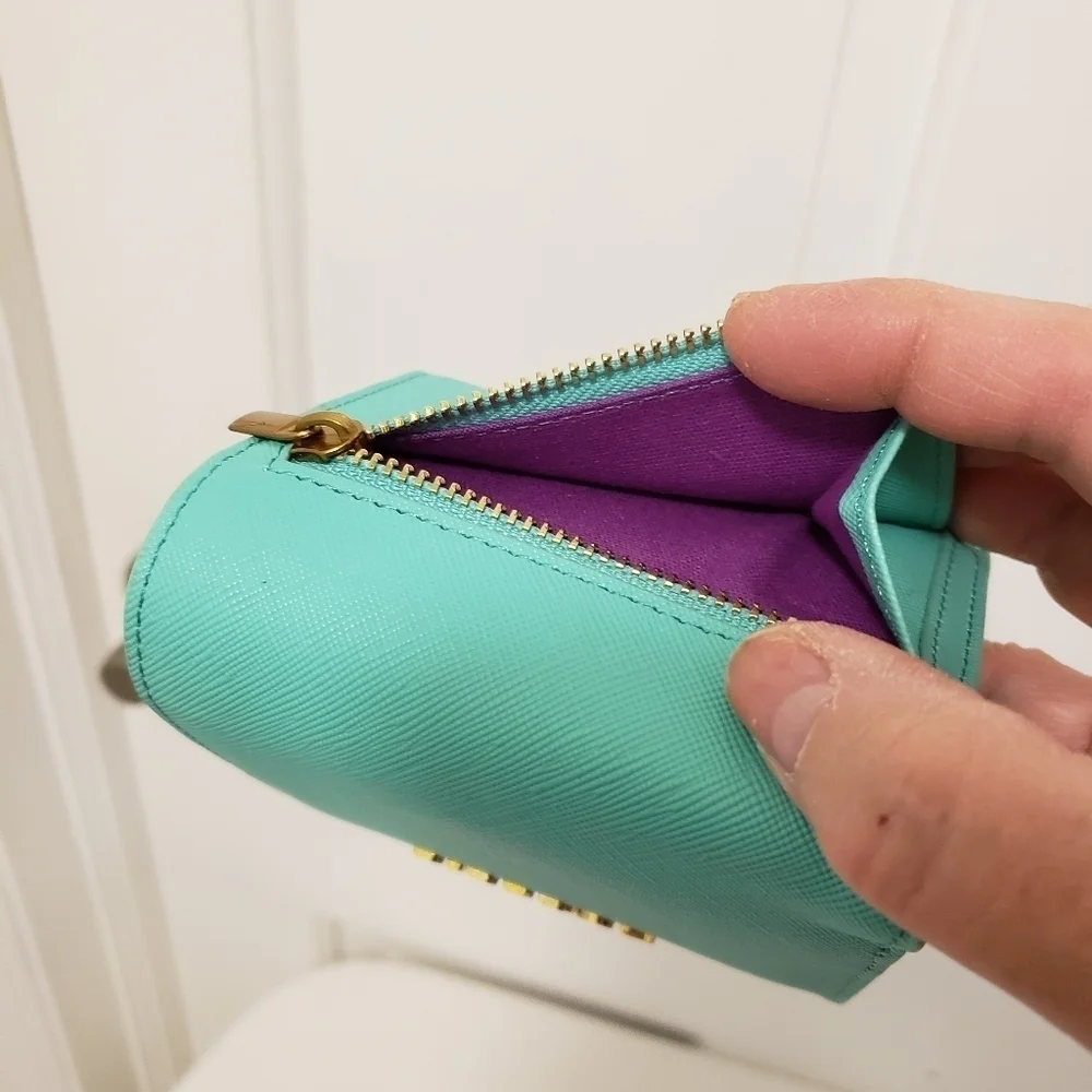BIBERON BYBASEMA Hayworth Trifold Wallet, Colorful, Compact